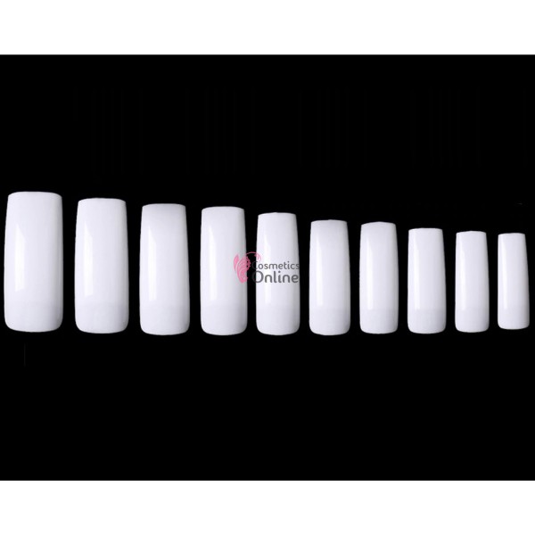 Tipsuri clasice 500 bucati cu bordura mare Albe TPS28